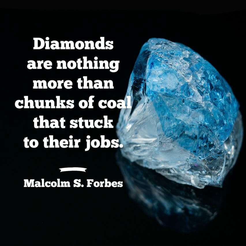 Diamonds are nothing