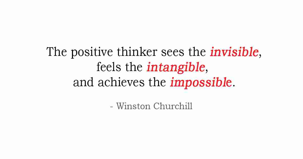 Positive Thinker