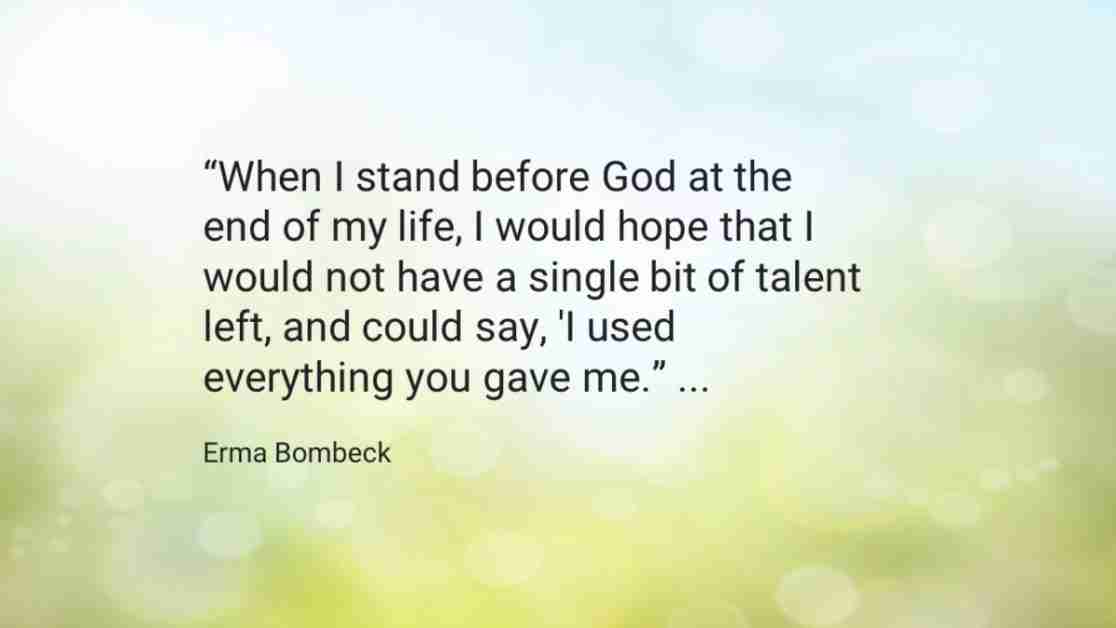 Quote Erma Bombeck