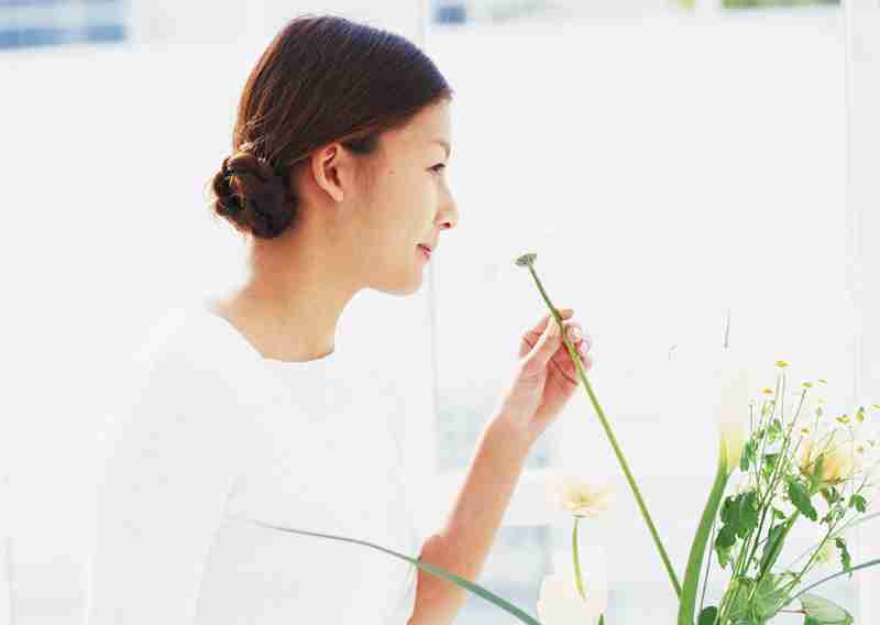 Stop and smell the flowers