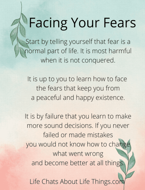 Life Chats Facing Your Fears Graphic 1