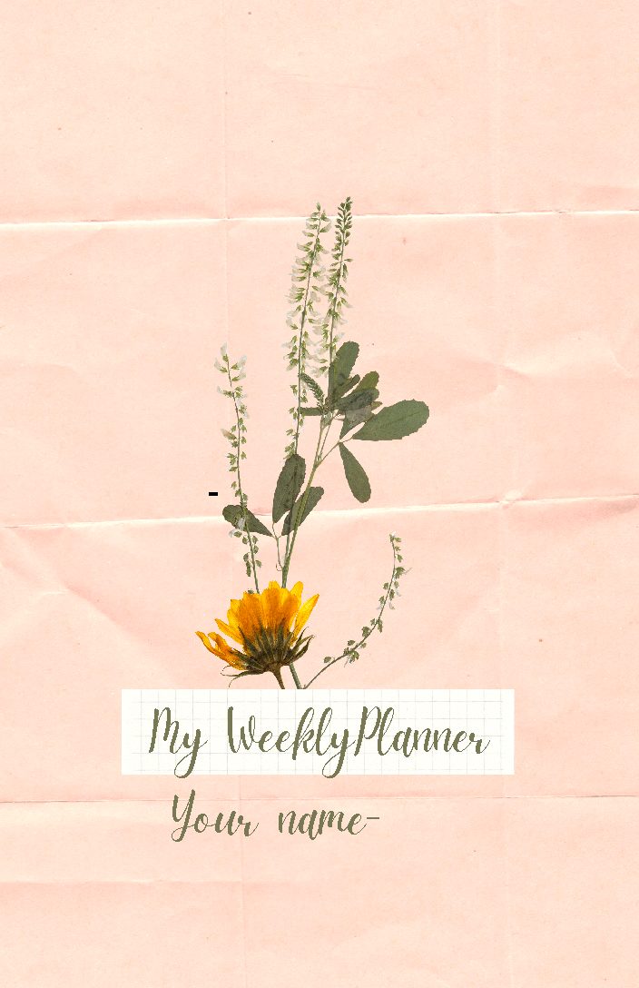 Weekly Planner