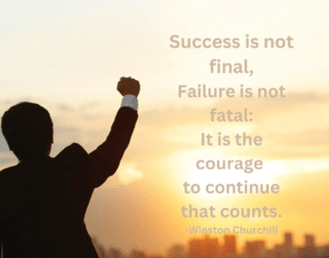 Success Winston Churchill