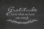 Gratitude