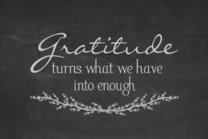 Gratitude 