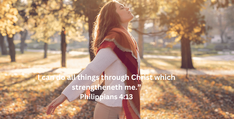 I can do all things through Christ