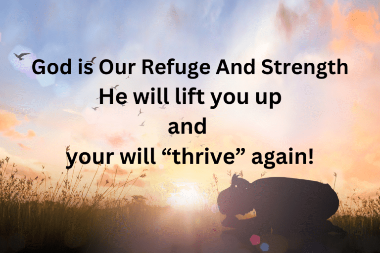 Daily Devotional-God Is Our Refuge And Strength