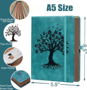 ZXHQ A5 360 Pages Lined Journal for Women,