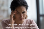 How The Inner Critic Affects Self Confidence- a woman with a headache