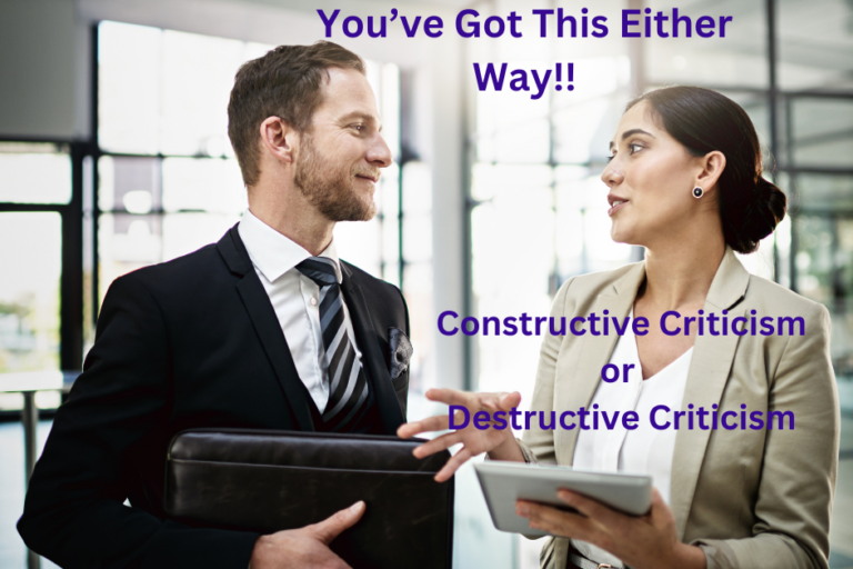 How To Handle And Overcome Criticism