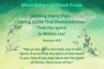 What Does God Want From Us
