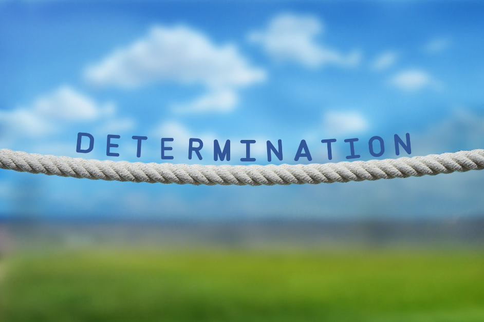 Determination Can Help You Reach New Heights