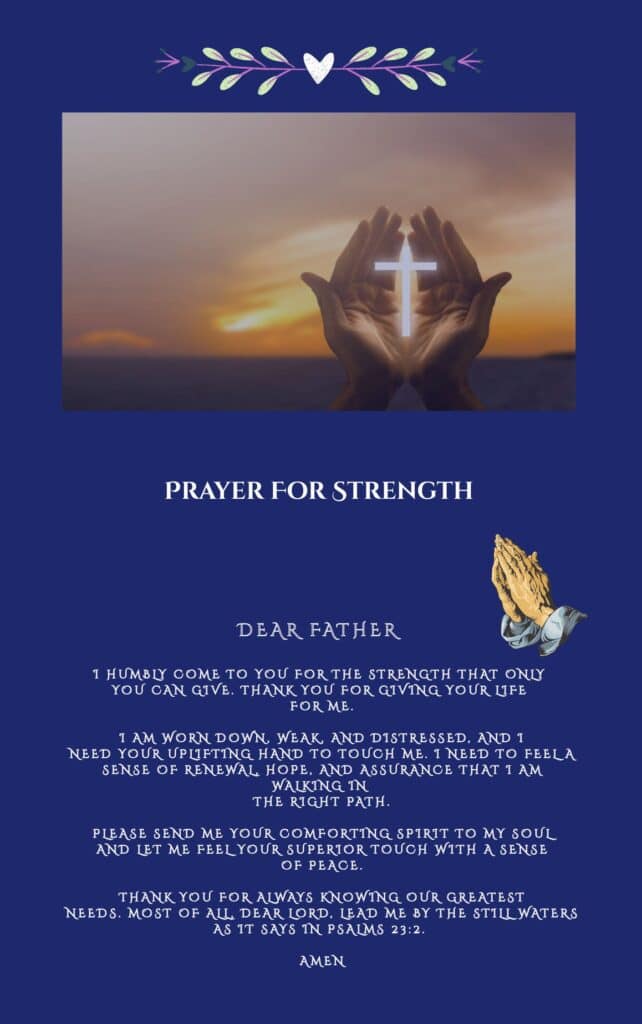 Prayers For Strength