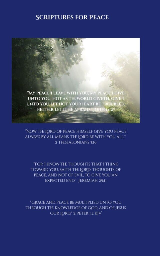 Scriptures For Peace