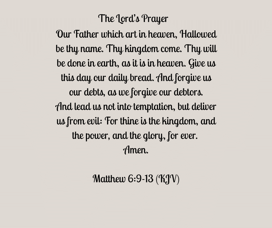 The Lord's Prayer