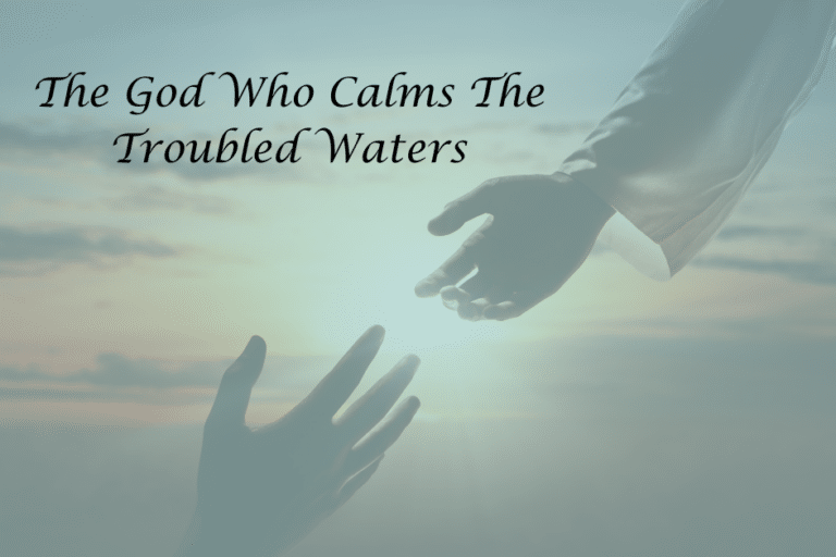 Calmness In The Midst Of Distress And Chaos