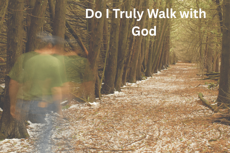 Self-Reflection: Do I Truly Walk With God