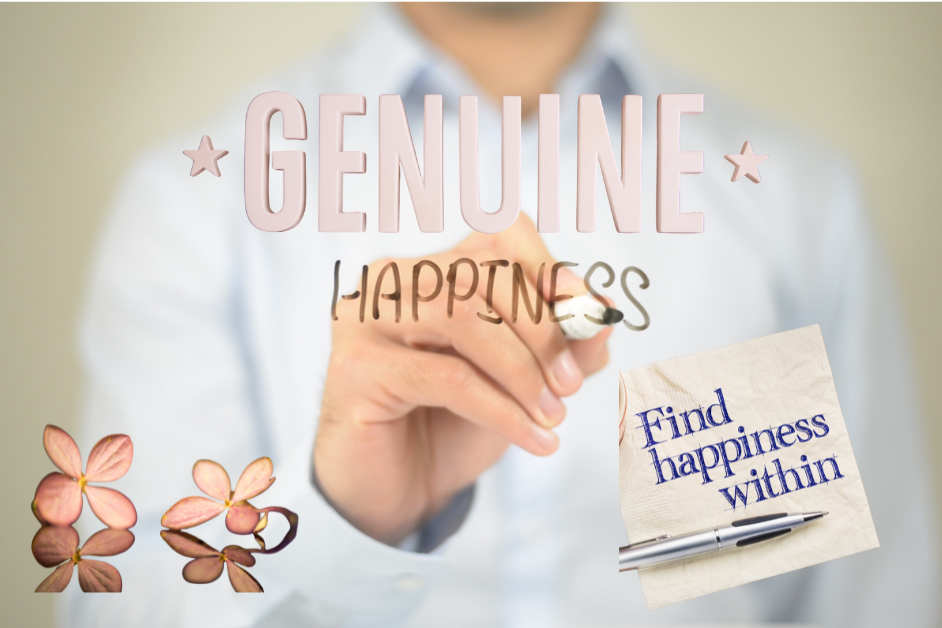 Genuine Happiness Comes From Within