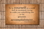 Be Yourself and Be Confident