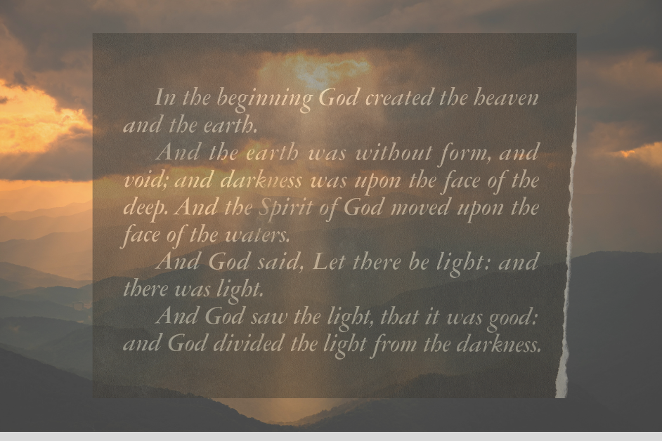 The Evidence of God Written in Creation