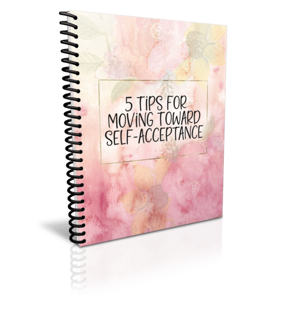 5 Tips for Moving Toward Self-Acceptance Report- book binder with name on it