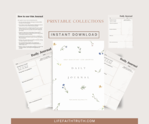 Self-Discovery And Growth Daily Journal