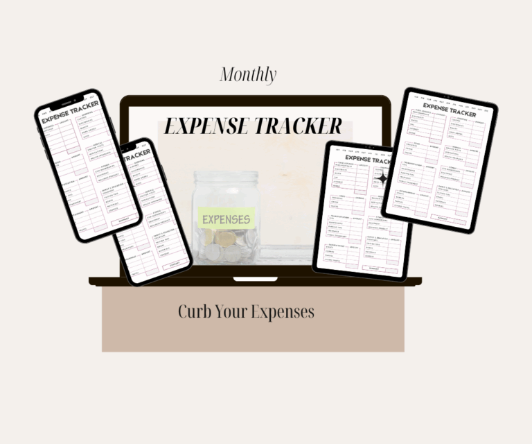 Expense Tracker Mockup