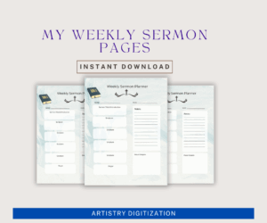 My Weekly Sermon Mockup